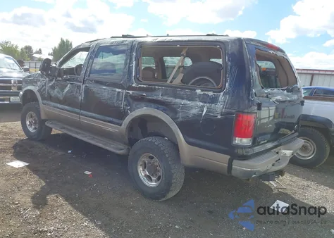 2000 Ford Excursion Limited из США, поврежденный, VIN 1FMSU43F2YED92221